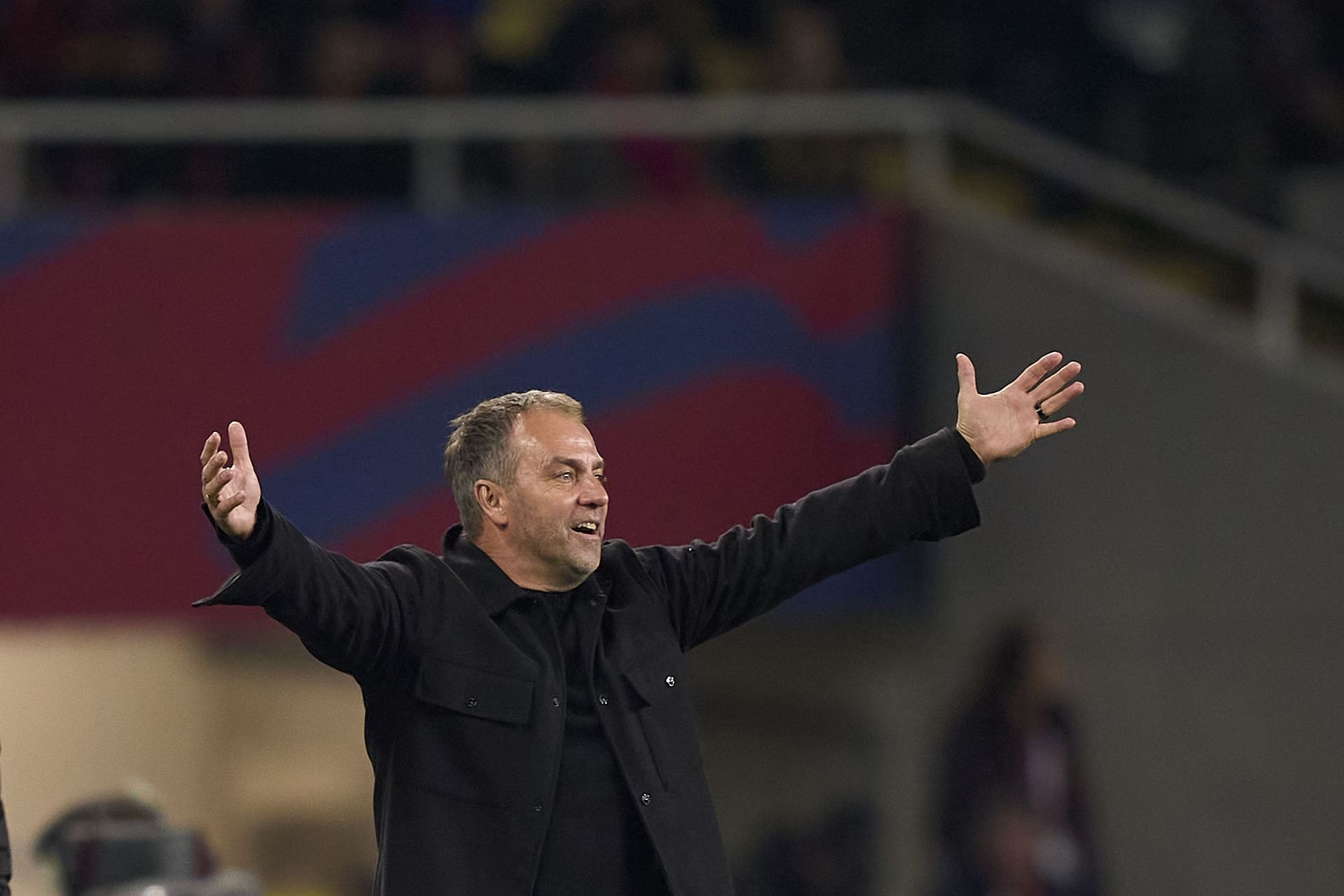 Barcelona head coach Hansi Flick